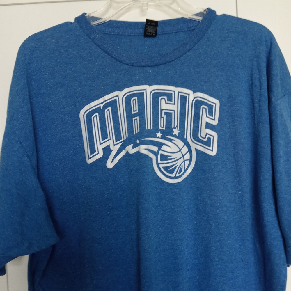 Blue Orlando Magic Graphic T-Shirt XXL EUC